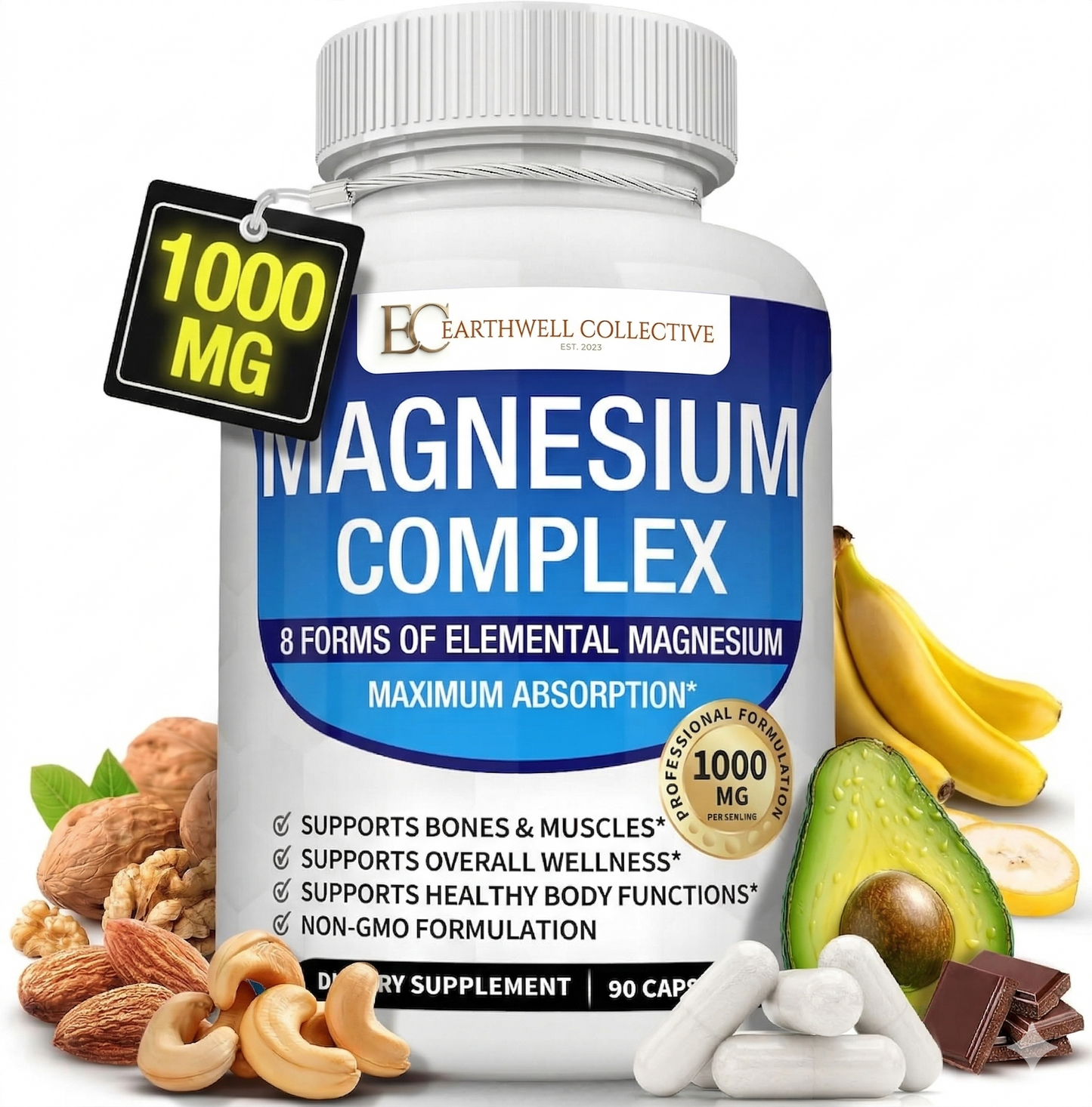 8-Form Magnesium for Deep Sleep & Calm (Women 45+)