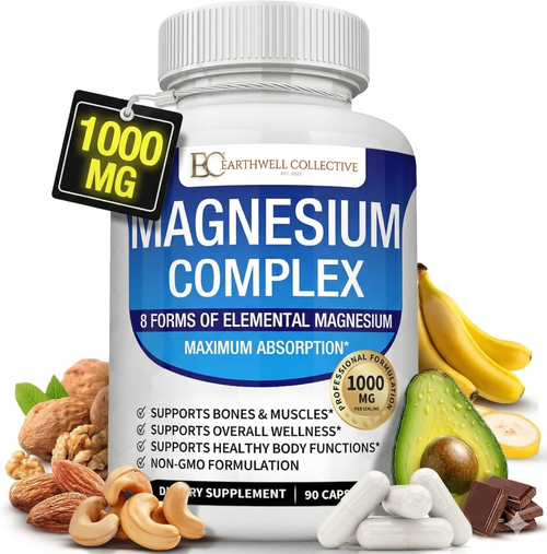 EarthWell Magnesium Complex bottle image for staging review only